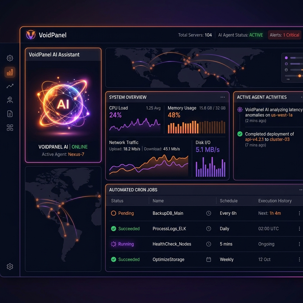 Next-Gen Linux Server Administration: Managing Web Infrastructure with VoidPanel Agentic AI